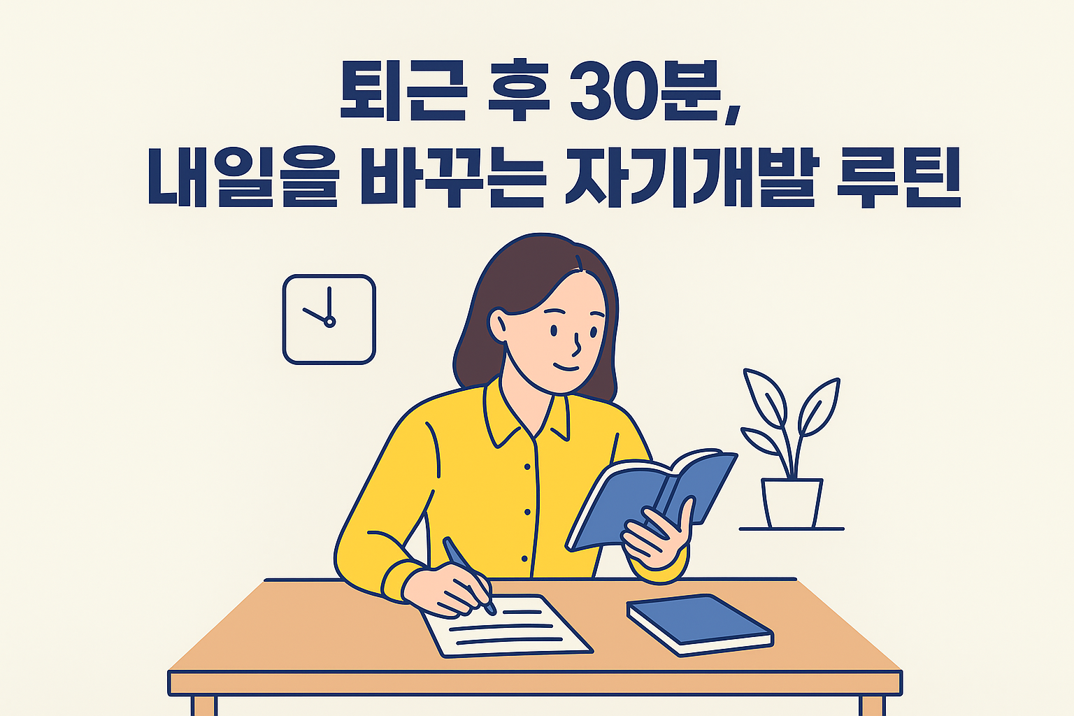 내일을 바꾸는 자기개발 루틴