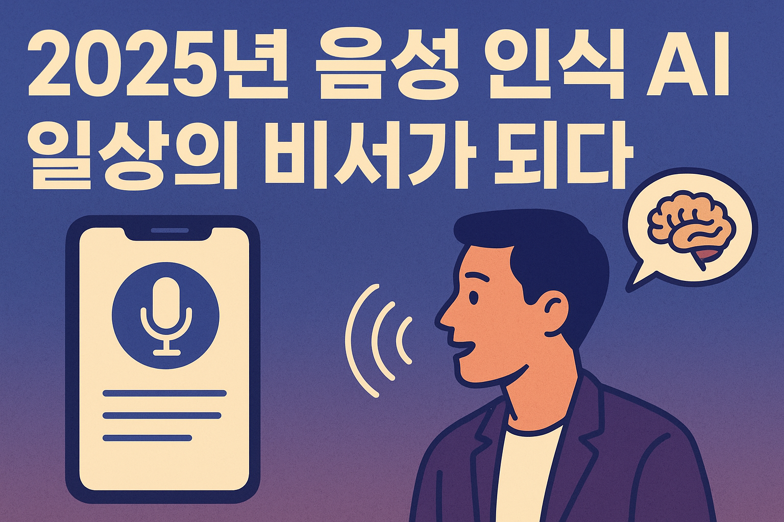 음성 인식 AI, 일상의 비서