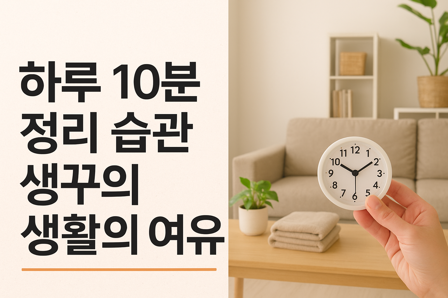 정리 습관이 바꾸는 생활