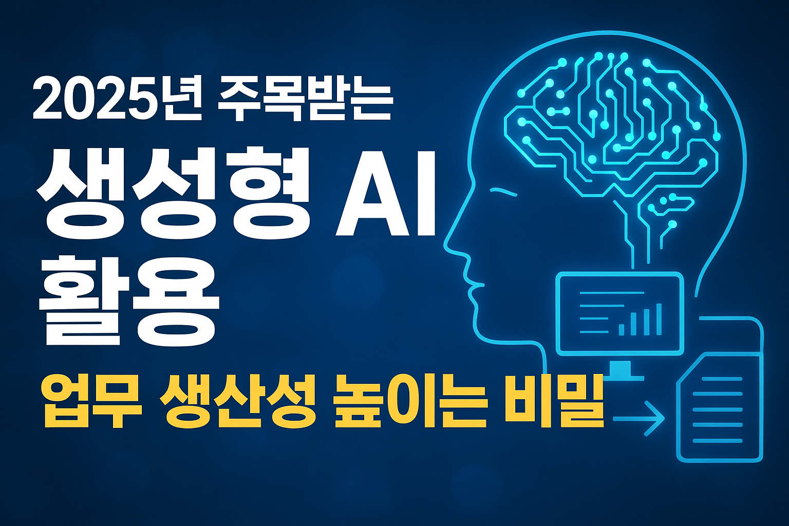 업무 생산성을 높이는 비밀