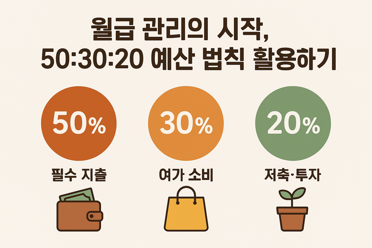 50:30:20 예산 법칙