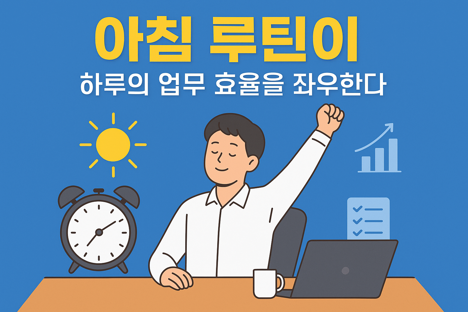 하루의 업무 효율