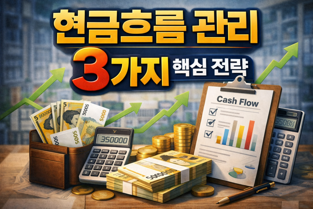 현금흐름 관리 3가지 핵심 전략 정리