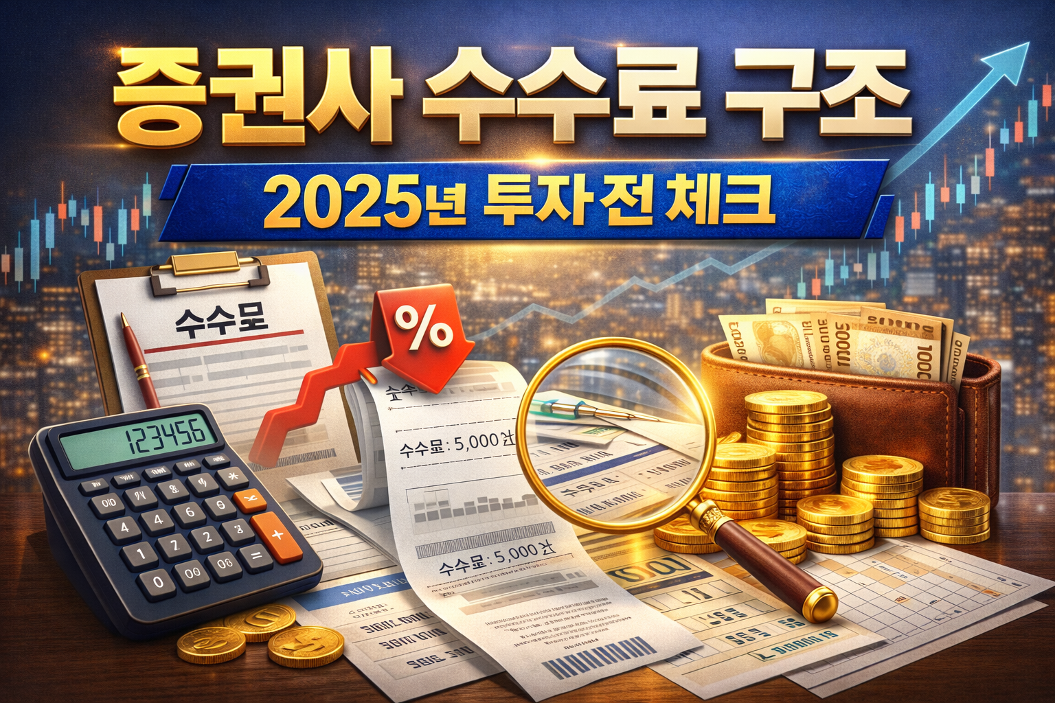 증권사 수수료 구조