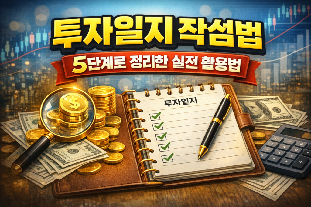 투자일지 작성법 5단계로 정리한 실전 활용법 2 투자일지 작성법