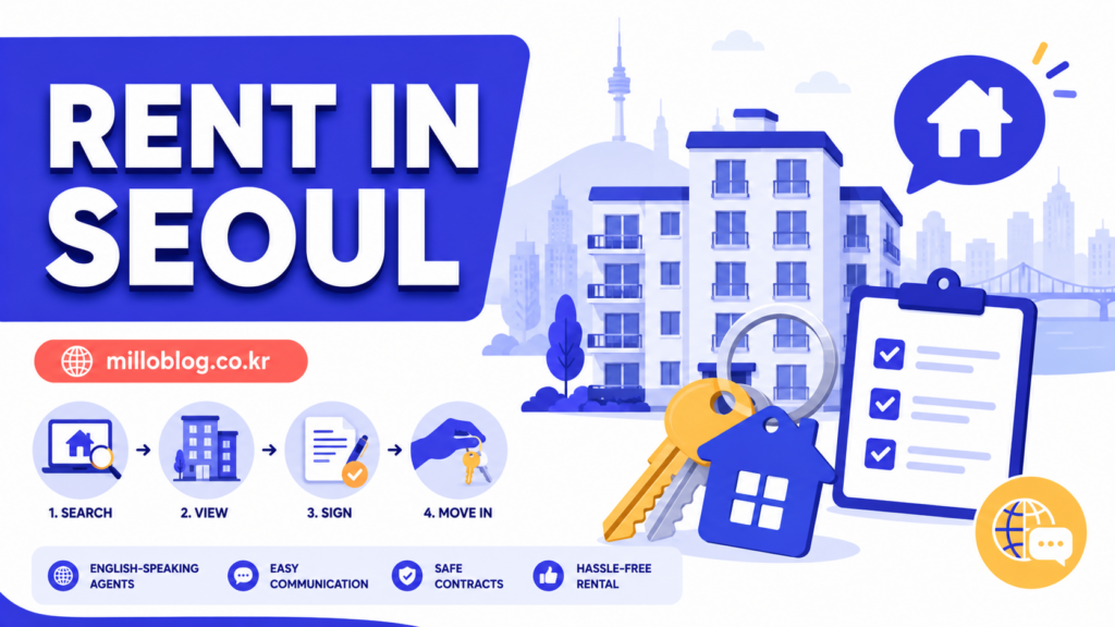Step-by-step guide to renting an apartment in Seoul without speaking Korean in 2026