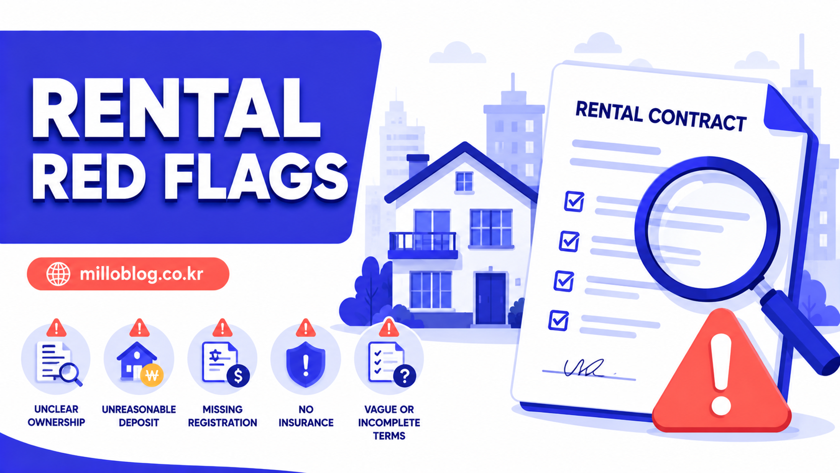 red flags in Korean rental contracts