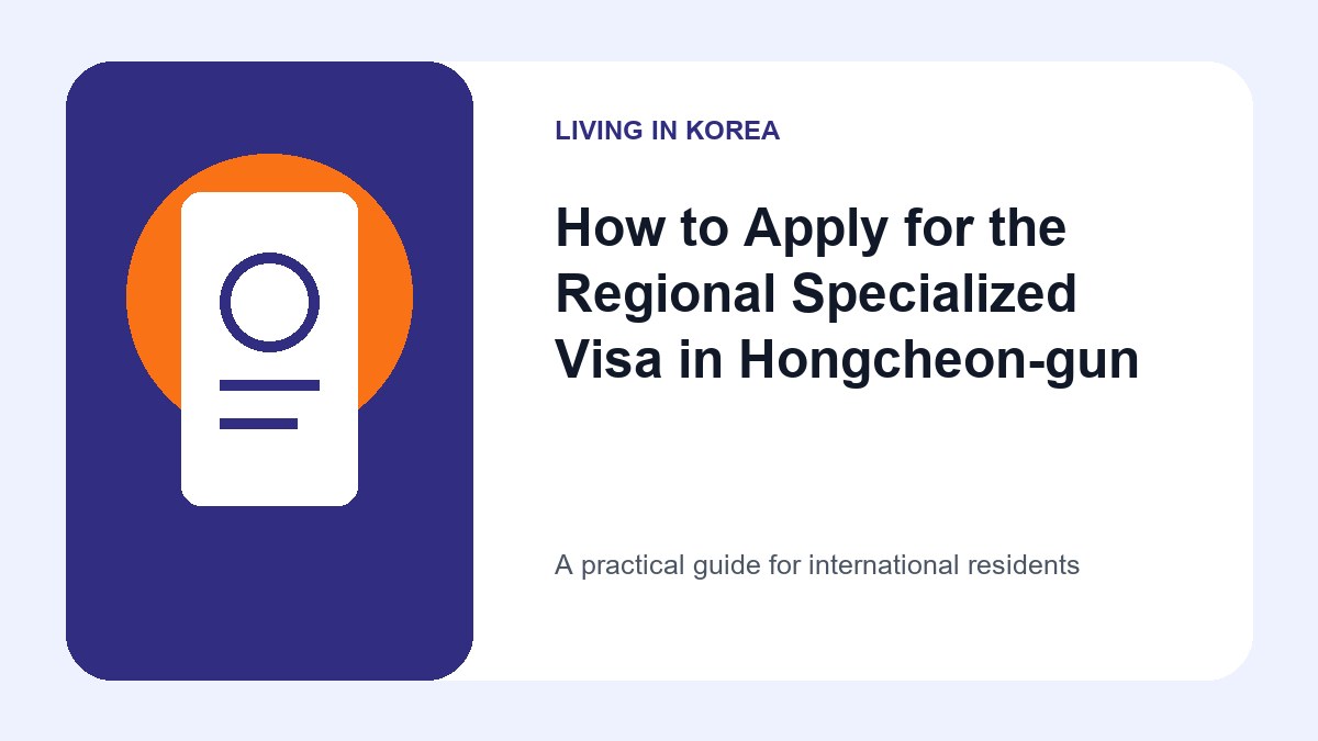 Illustrated guide to Apply for the Regional Specialized Visa