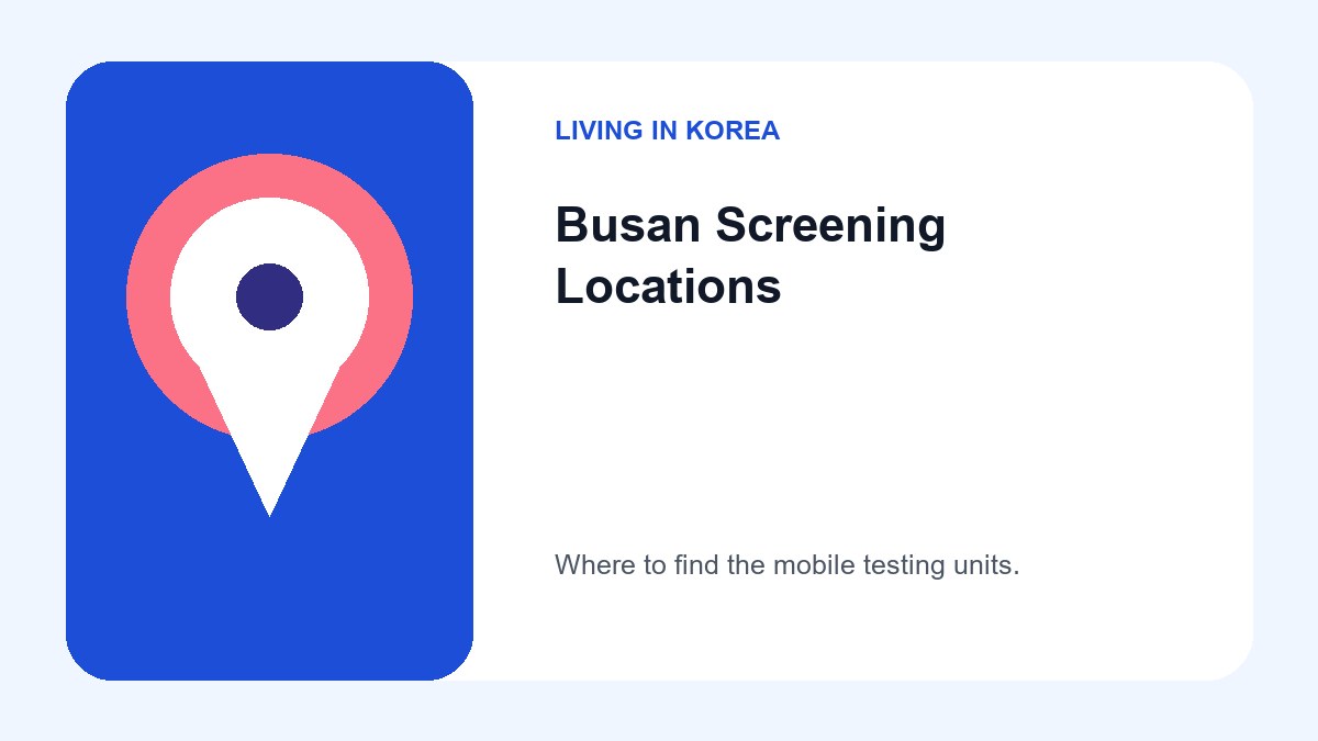 A simple map icon highlighting Sasang-gu and generic workplace icons to represent the program's reach.